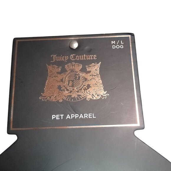 Velour Dog Track Suit by Juicy Couture for M/L Dog, RN 110806 - Picture 3 of 4